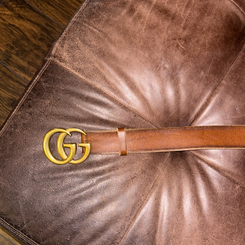Brown Gucci Belt